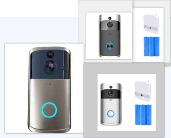Wireless Video Camera Ringer Doorbell Ring - Image 10
