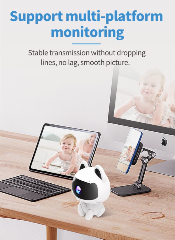 Cat Cute Pet V380 Surveillance Camera - Image 10