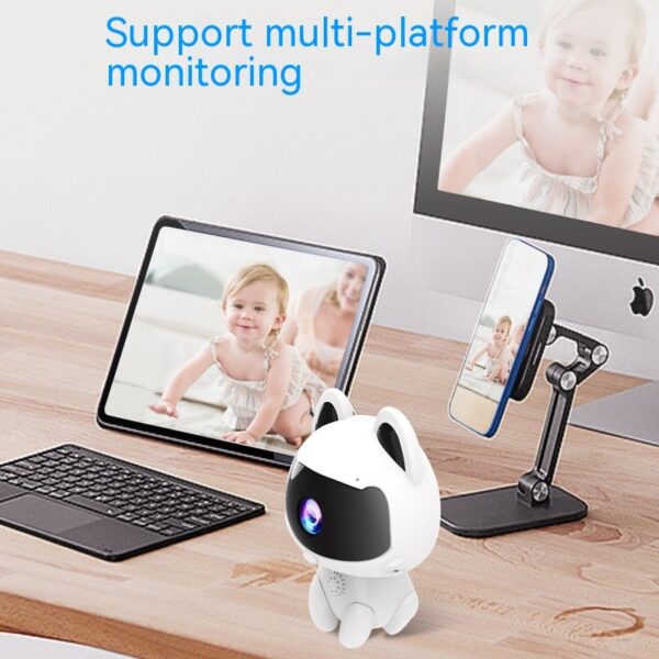 Cat Cute Pet V380 Surveillance Camera - Image 5