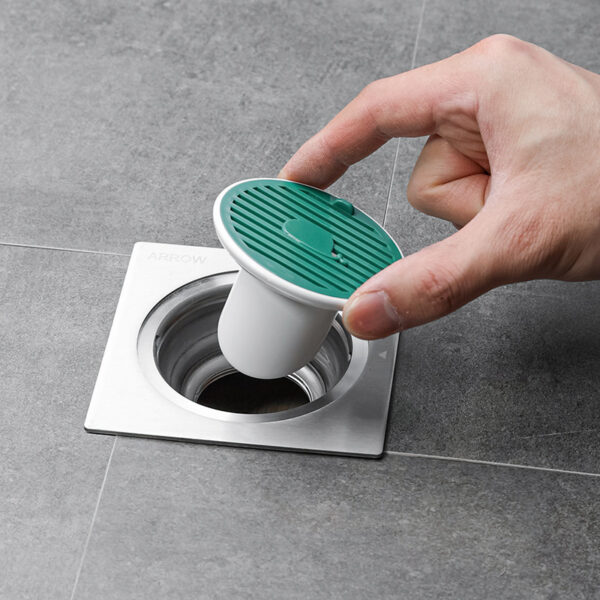 Whale Magnetic Suction Floor Drain Cover Floor Drain Odor Preventer Sewer - Image 5
