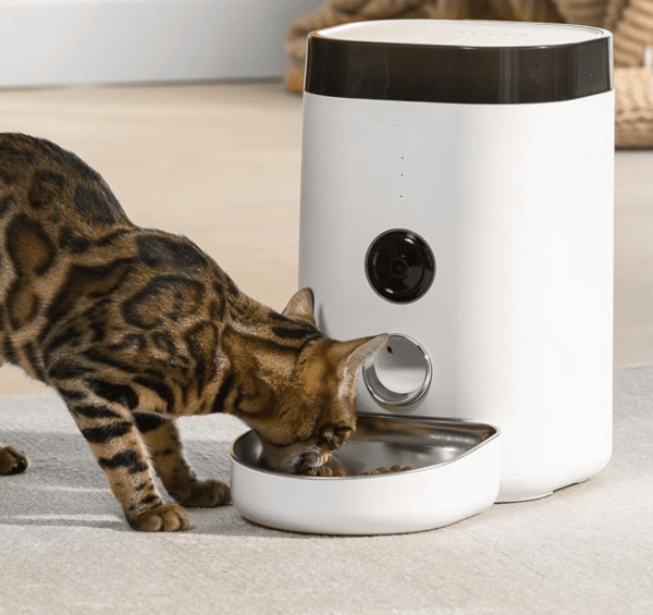DOGNESS Automatic Cat Feeder with Camera, 1080P HD Video & Night Vision - Image 2